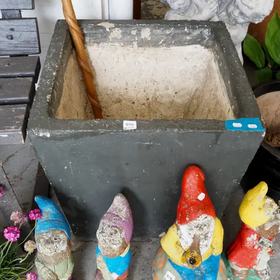 large concrete garden planter H460