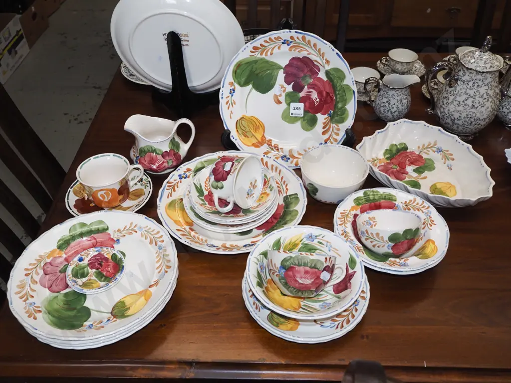 assorted belle fiore dinner items - some stains and marks Image 1++
