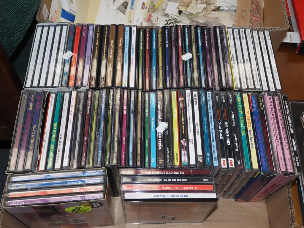 box of CDs Image 1++