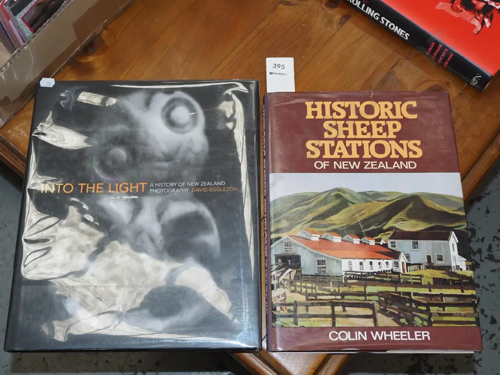 NZ photography books, Colin Wheelers Historic SheepStations of New Zeland Image 1++