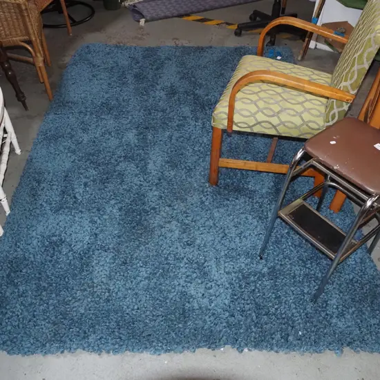 brand new, blue acrylic floor mat L2300 W1730