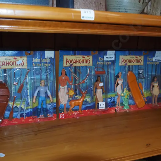 carded Pocahontas