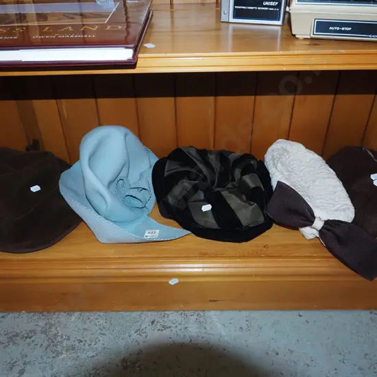 various ladies hats