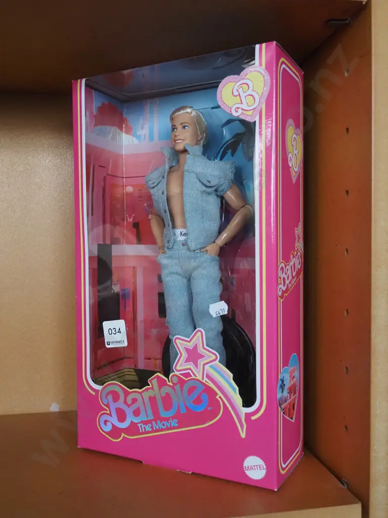 boxed as new Barbie The Movie Denim Ken Image 1++