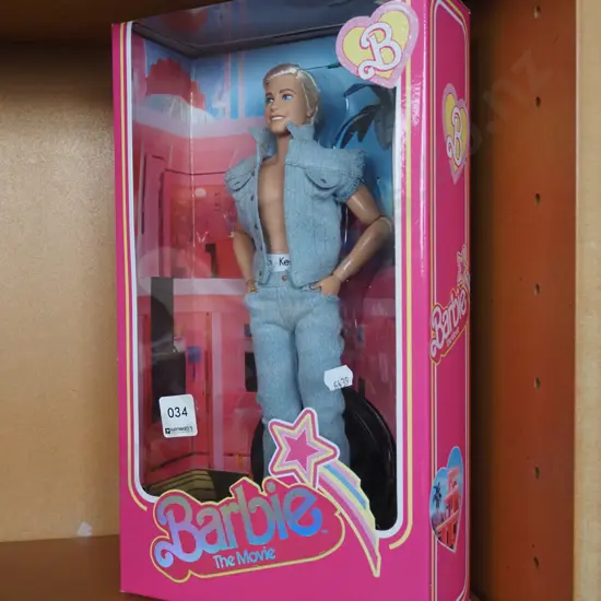 boxed as new Barbie The Movie Denim Ken
