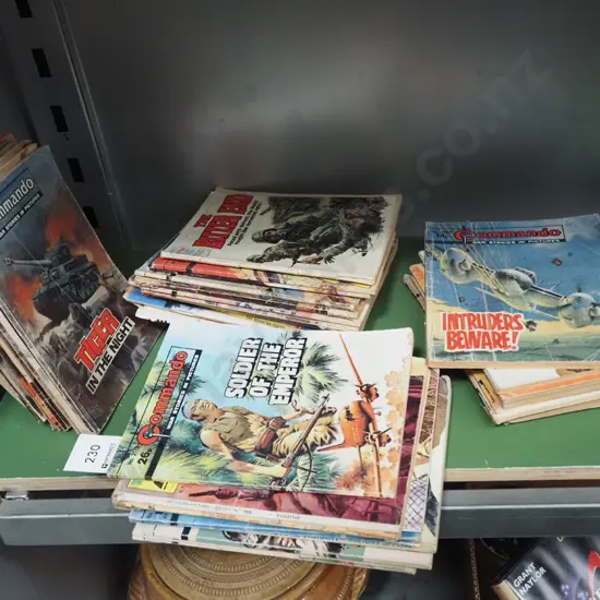 Commando magazines