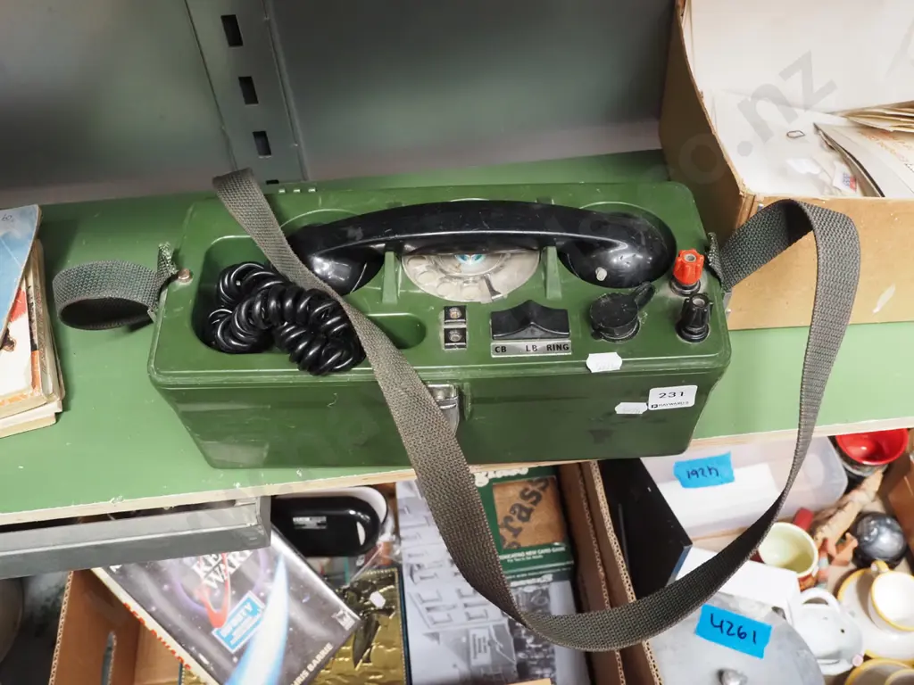 retro portable telephone Image 1++