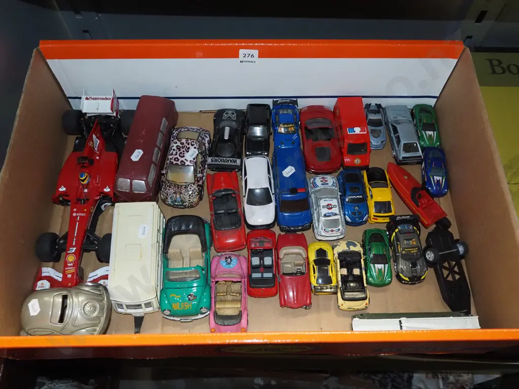 box of model vehicles Image 1++