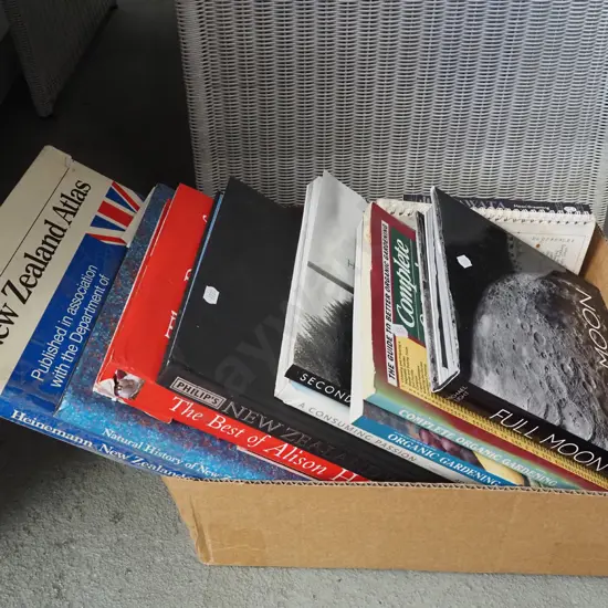 box of books