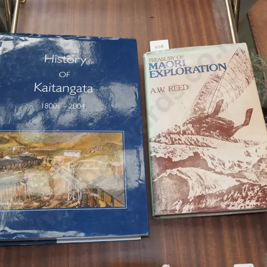 Kaitangata history book, exploration books