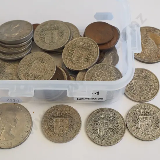 tub of coins