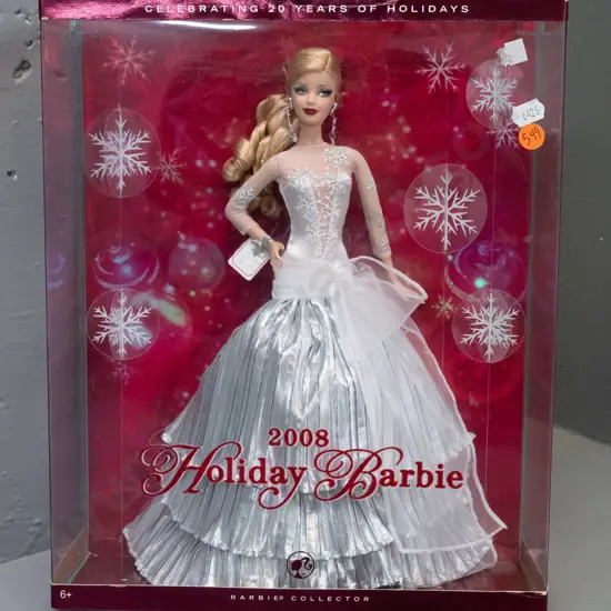 2008 Holiday Barbie in original packaging