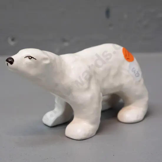 vintage small Sylvac polar bear figure H-75 L-140