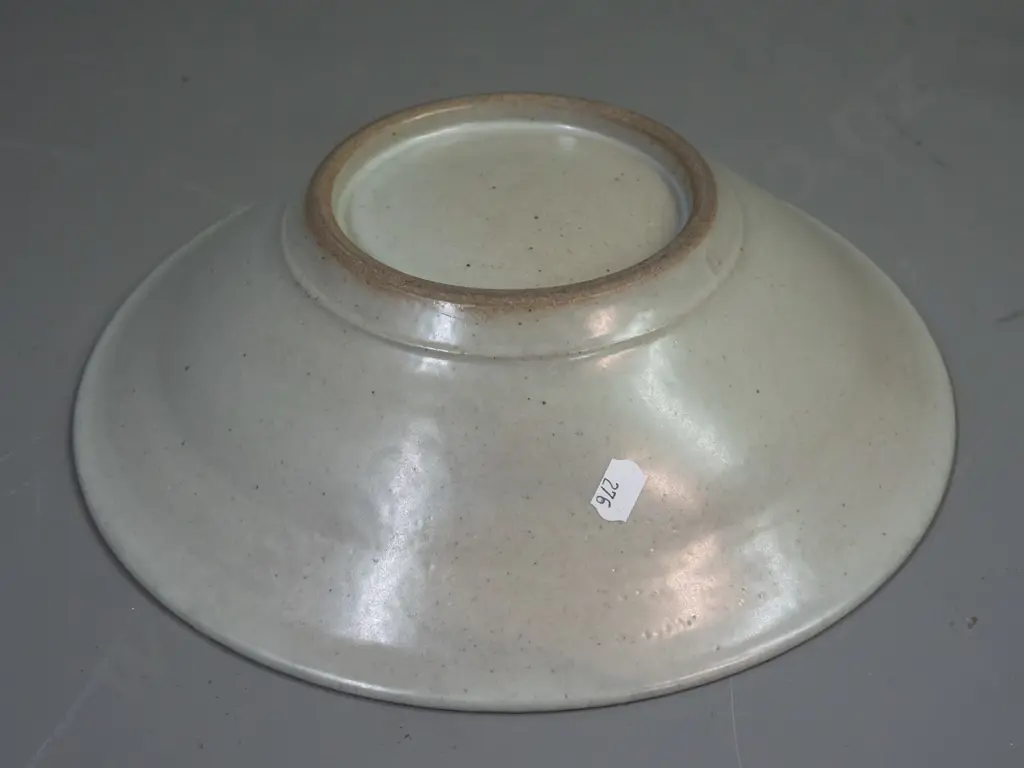Neil Grant NZ Studio Pottery bowl. H-70 D-300 Image 1++