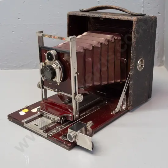 Vintage Kodak Pony Premo No. 6, folding box camera. With Bausch & Lomb planatograph 8 1/2" lens