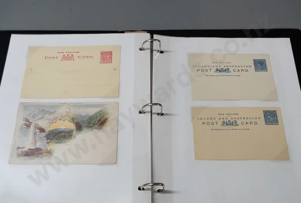 album of New Zealand post letter cards, envelopes and postcards - very good condition - see photos for detail Image 1++