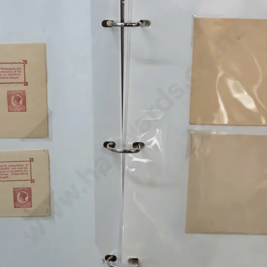 album of New Zealand post letter cards, envelopes and postcards - very good condition - see photos for detail