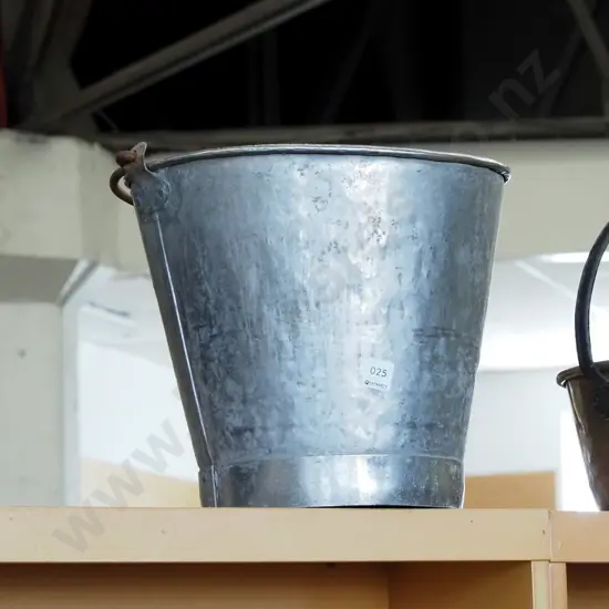 galvanised bucket