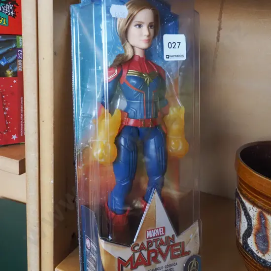 boxed as new Captain Marvel Cosmic action figurine