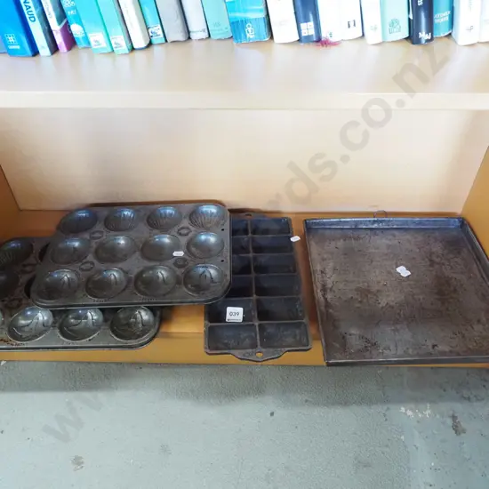 gem irons, muffin trays etc