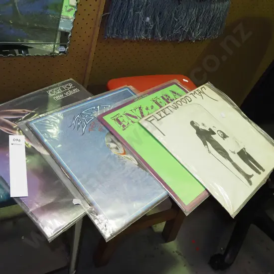 LPs; Iggy Pop, Fleetwood Mac, The Eagles etc
