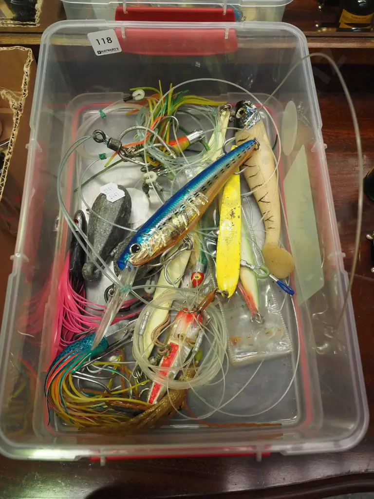 plastic storage containers, lures Image 1++
