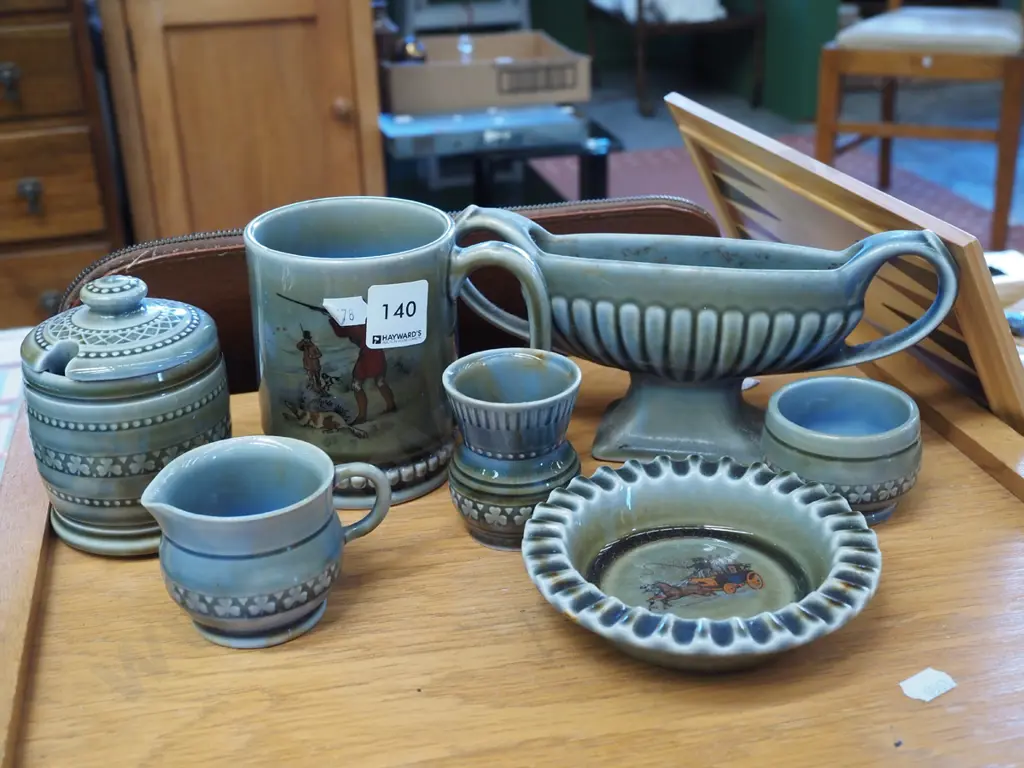 Irish porcelain beer mug, vases, ashtray etc Image 1++
