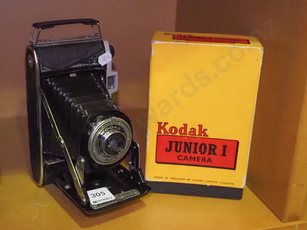 Kodak Junior 1 concertina camera Image 1++