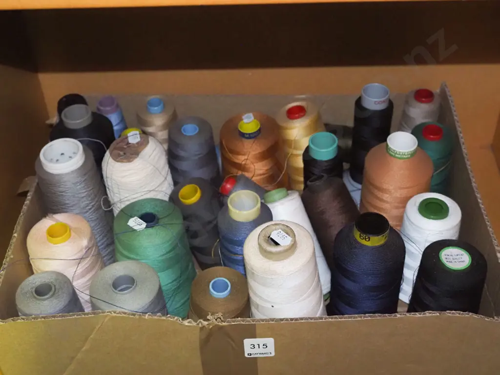 box of sewing machine threads Image 1++