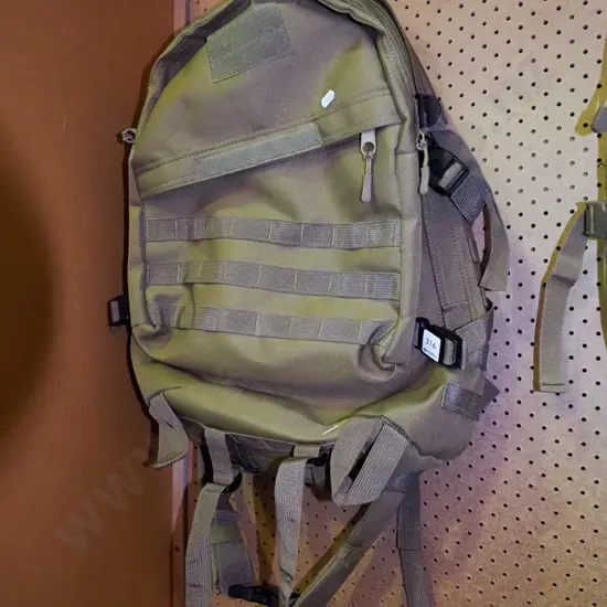 military style backpack