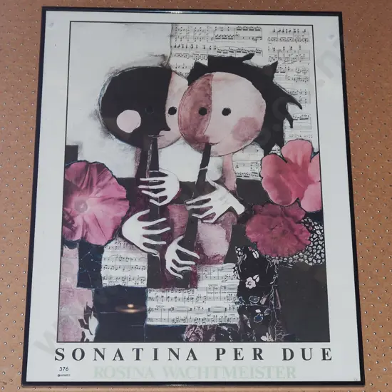 framed Rosina Wachtmeister print