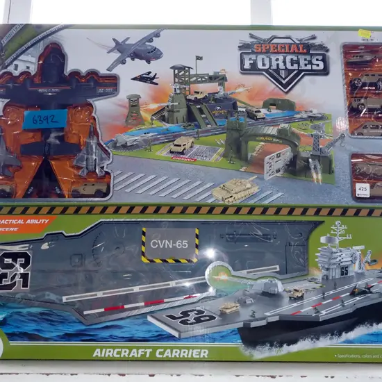 large boxed Special Forces military toys