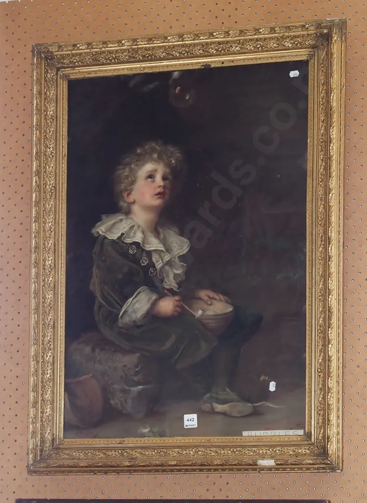gilt framed Pears Soap print Image 1++