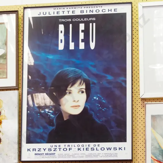Krzysztof Kieslowski Bleu poster print