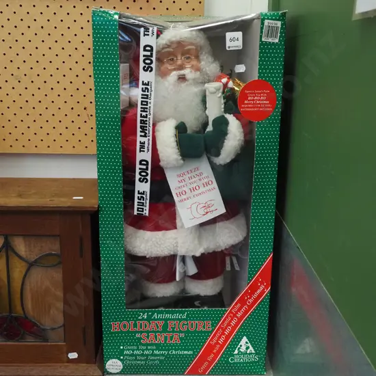 boxed as new holiday figure Santa
