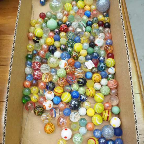box of marbles