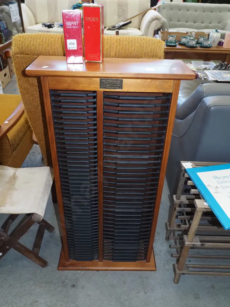 combination DVD and CD tower Image 1++