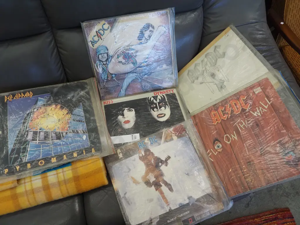 LPs; Def Leppard, ACDC Image 1++