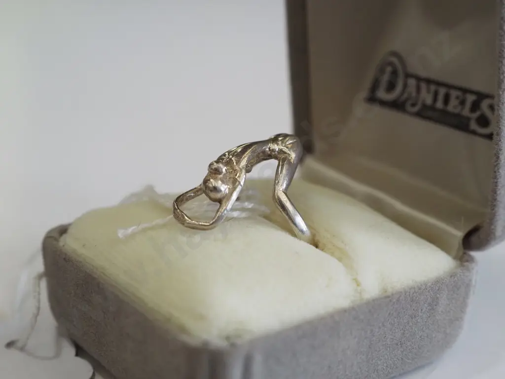 sterling silver ballet ring Image 1++