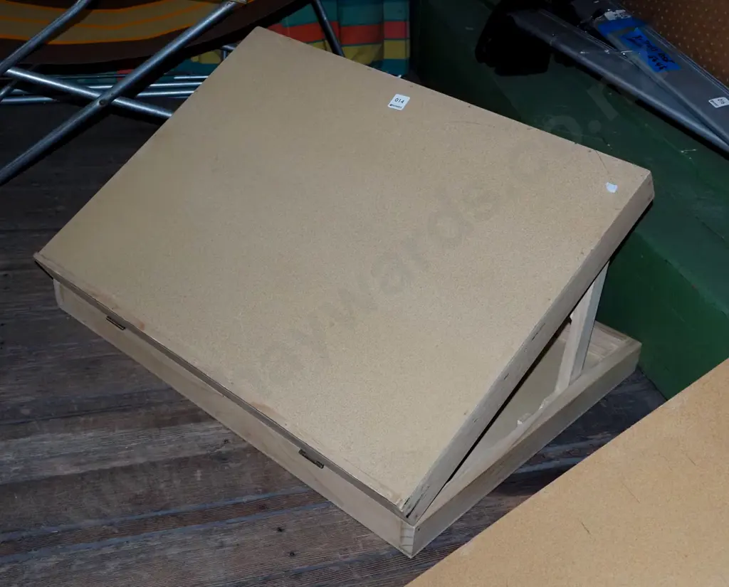 wooden handled cased/artists drawing slope Image 1++