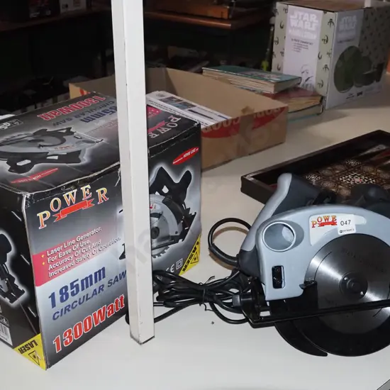 Power 185mm circular saw