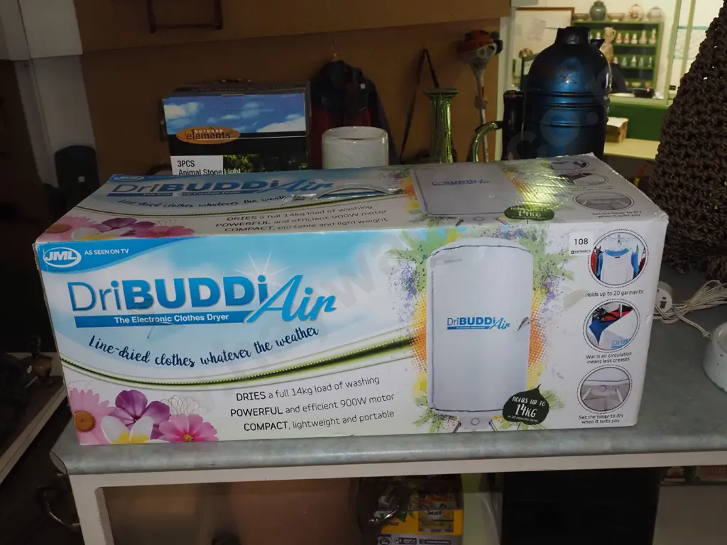 box; Dri Buddi Air electronic clothes drying Image 1++