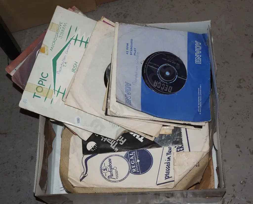 box; 78s, 45s Image 1++