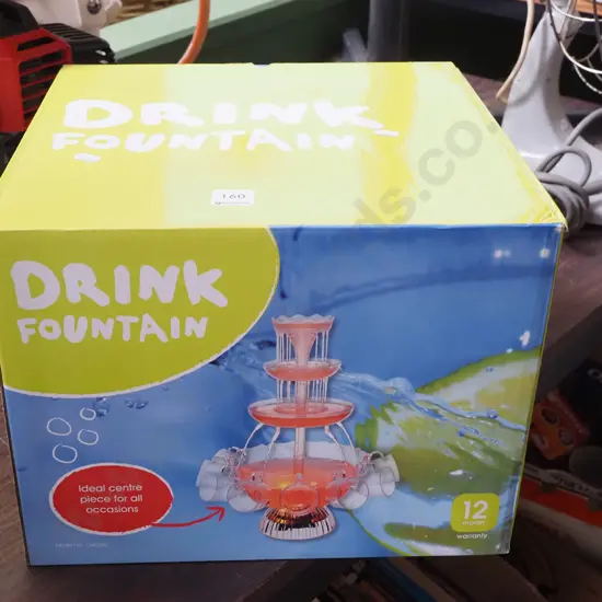 boxed as new drink fountain
