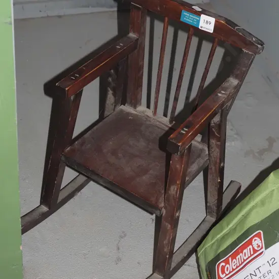 dolls rocking chair