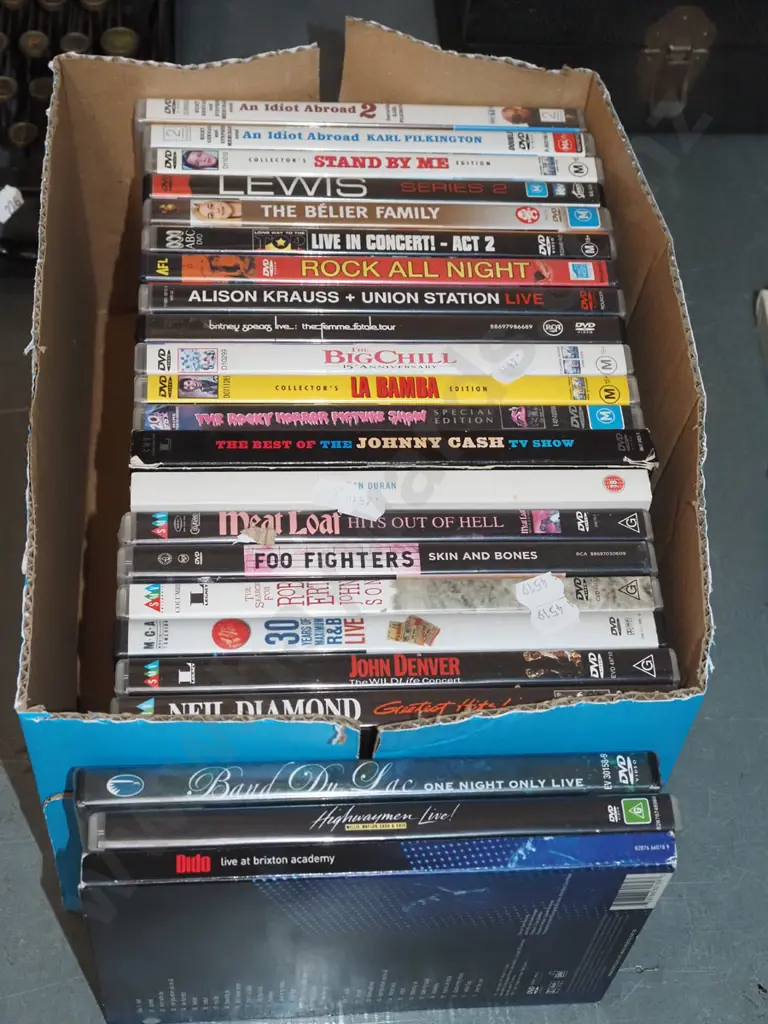 box; DVDs Image 1++
