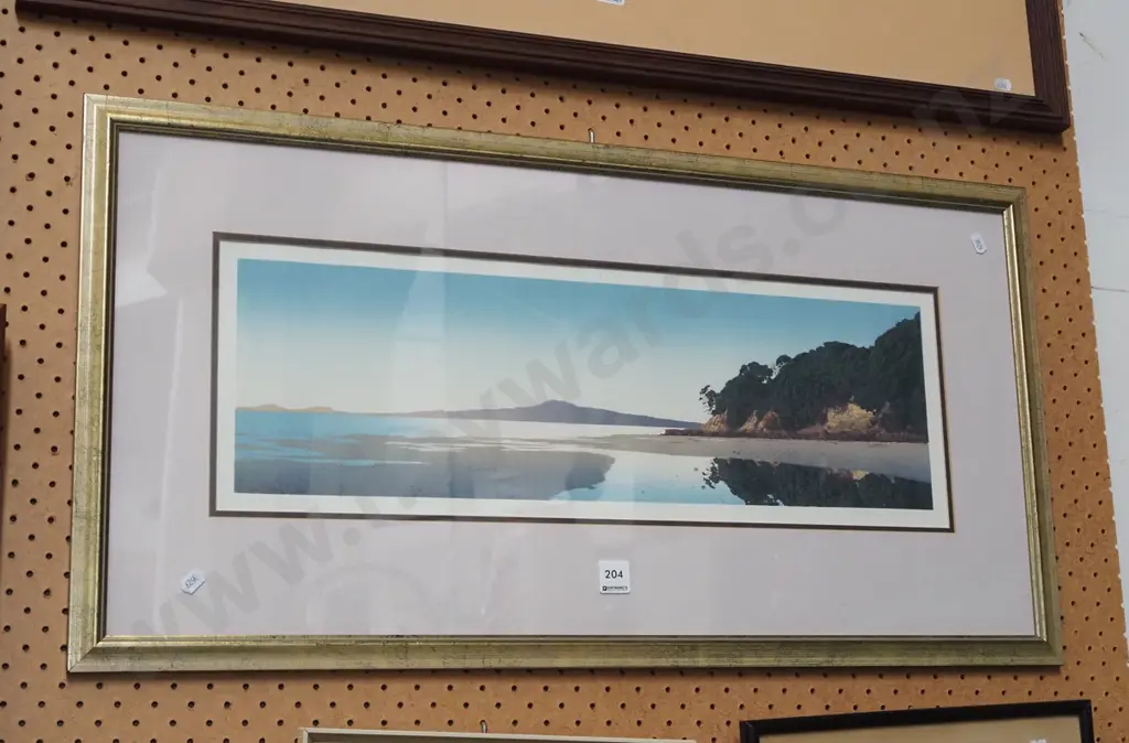 framed ltd edition print - coastal scene Image 1++