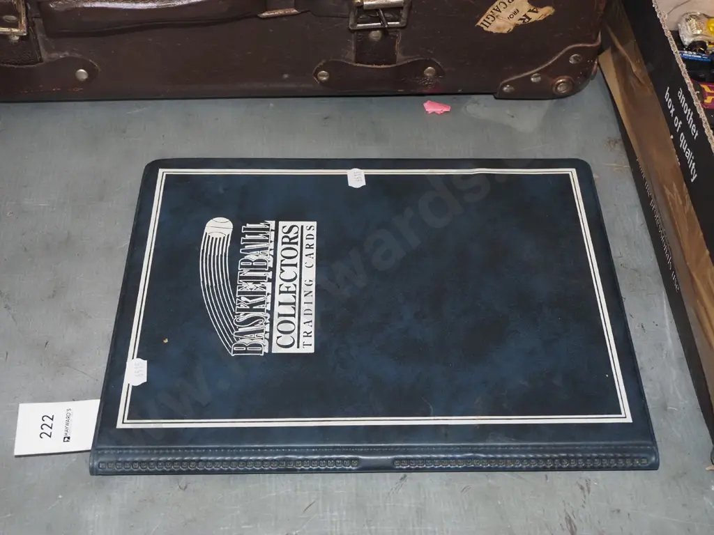 album of basketball collector cards Image 1++