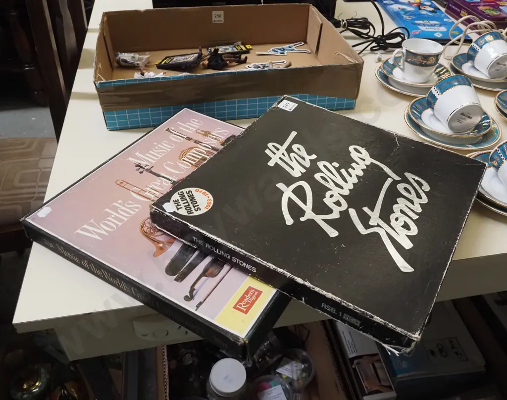 Rolling Stones album set - 1963-70, set of Worlds Greatest Composer LPs Image 1++