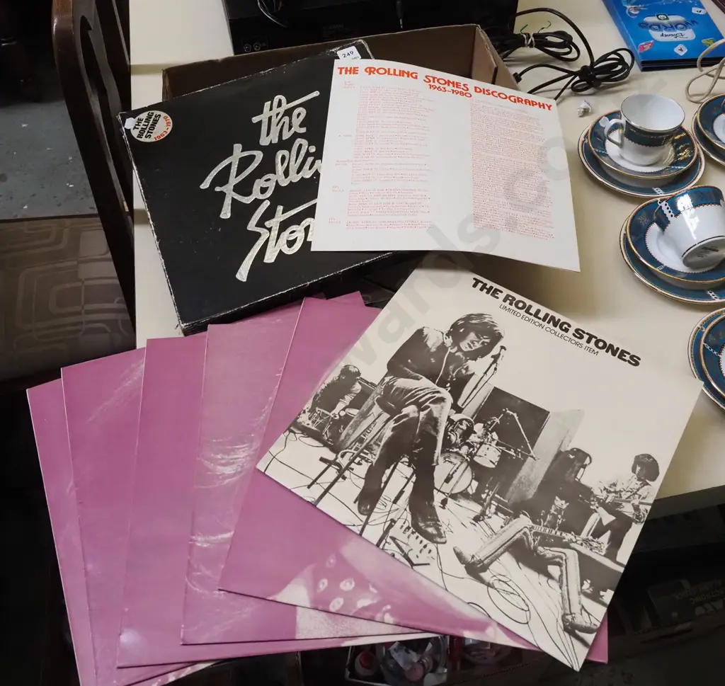 Rolling Stones album set - 1963-70, set of Worlds Greatest Composer LPs Image 1++